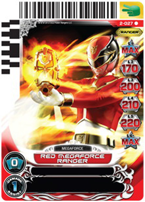 Red Megaforce Ranger 027